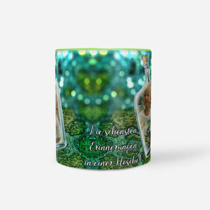 Kaffeetasse Fototasse Tasse Maritim Segelschiff Flaschenpost mit eigenem Foto - Sunnywall - Individualität trifft Design
