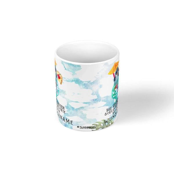 Tasse - Die größten Schluckspechte heißen - Wunschname Kaffeetasse - Sunnywall - Individualität trifft Design