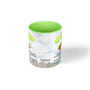 Tasse - Die größten Adrenalin-Junkies heißen - Wunschname Kaffeetasse - Kastanie - Sunnywall - Individualität trifft Design