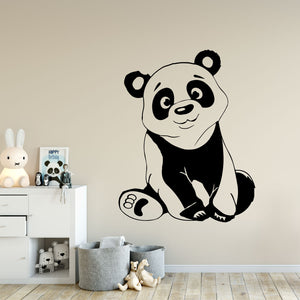 Wandtattoo niedlicher Pandabär - Panda Bär | Kinderzimmer - Sunnywall - Individualität trifft Design