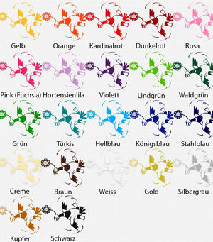 Wandtattoo Fliegende Ente mit Blume – Verspielter Wandaufkleber für das Jugendzimmer - Sunnywall - Individualität trifft Design