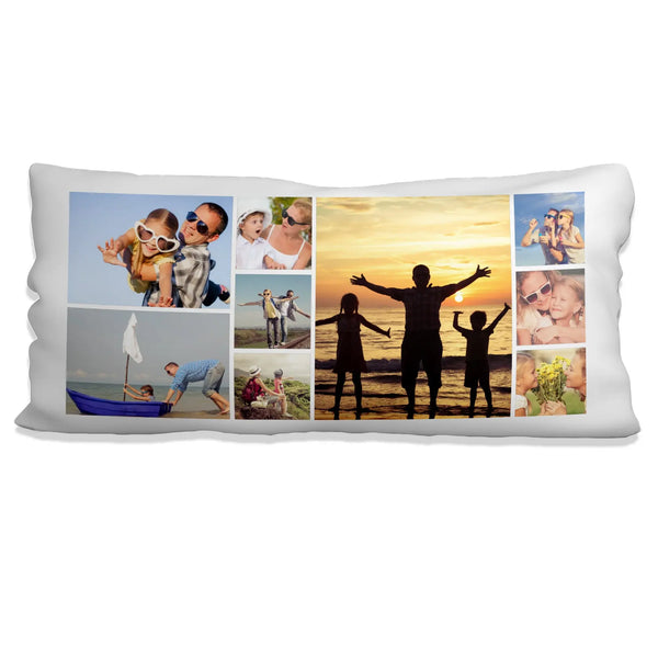 Gestalte ein Kissen Fotokissen Fotocollage 80 x 40 cm Dein Foto/ Grafik Sunnywall