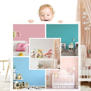 Mäuse Häuser - Pilz, Stiefel & Teekanne - Wandtattoo Kinderzimmer Wandaufkleber Babyzimmer Sunnywall