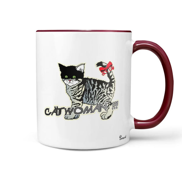 Spruch Tasse | Kaffeetasse Tasse Becher Cätwomän Katze Sunnywall