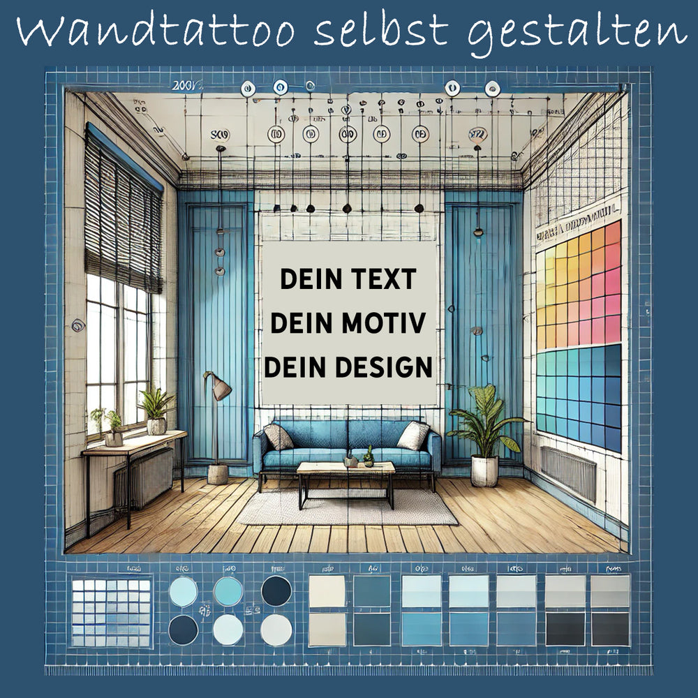 Sunnywall Designer - Wandtattoo selbst gestalten - Sunnywall - Individualität trifft Design