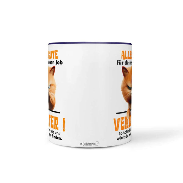 Tasse | Alles Gute für deinen neuen Job | Verräter | Statement Sunnywall