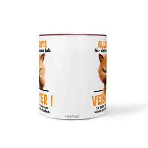 Tasse | Alles Gute für deinen neuen Job | Verräter | Statement Sunnywall