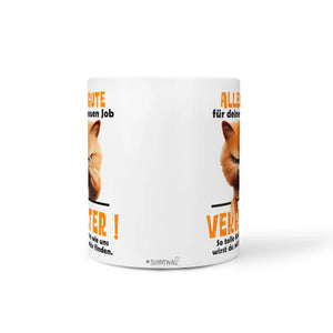 Tasse | Alles Gute für deinen neuen Job | Verräter | Statement Sunnywall