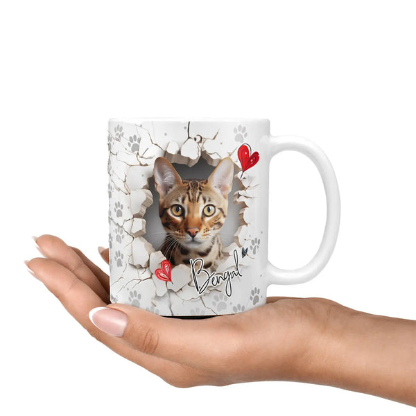 Tasse | Bengalkatze | lebendig & wild | Katzenrassen Kollektion Sunnywall