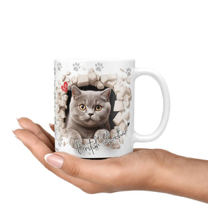 Tasse | Britische Kurzhaarkatze |  einzigartig & charmant | Katzenrassen Kollektion Sunnywall