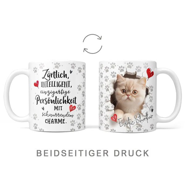 Tasse | Exotic Shorthair | schnurrender Charme | Katzenrassen Kollektion Sunnywall