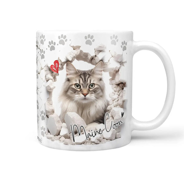Tasse | Maine Coon | Liebevolle Persönlichkeit | Katzenrassen Kollektion Sunnywall