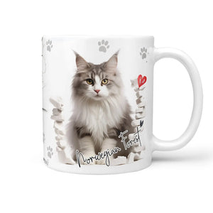 Tasse | Norwegian Forest cat | Norwegische Waldkatze | imposant & faszinierend | Katzenrassen Kollektion Sunnywall