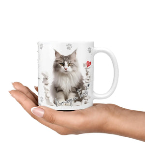 Tasse | Norwegian Forest cat | Norwegische Waldkatze | imposant & faszinierend | Katzenrassen Kollektion Sunnywall