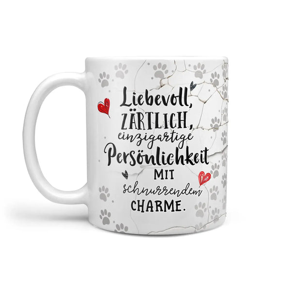 Tasse | Schmusetiger | Orange Katze | Schnurrender Charme | Katzenrassen Kollektion Sunnywall