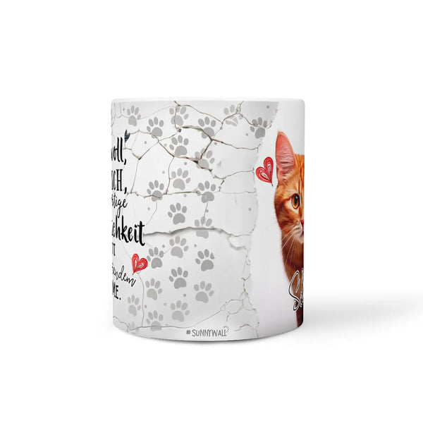 Tasse | Schmusetiger | Orange Katze | Schnurrender Charme | Katzenrassen Kollektion Sunnywall
