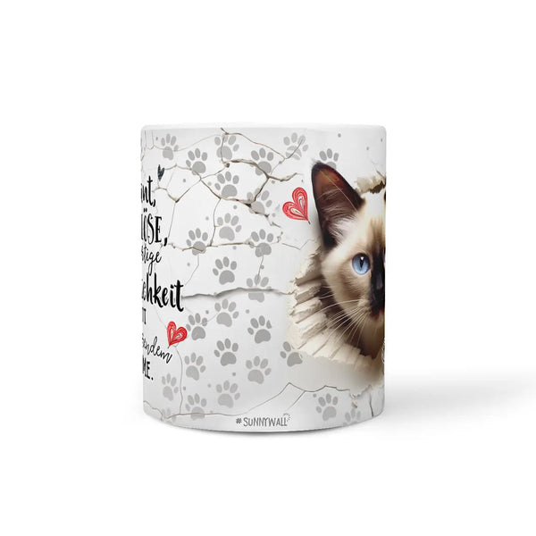 Tasse | Siamkatze | Siam | elegant & charmant | Katzenrassen Kollektion Sunnywall