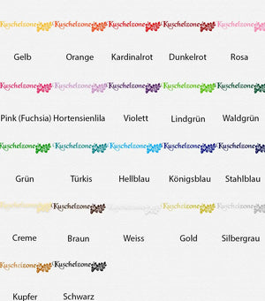 Wandtattoo Kuschelzone Autotattoo Schriftzug Sunnywall