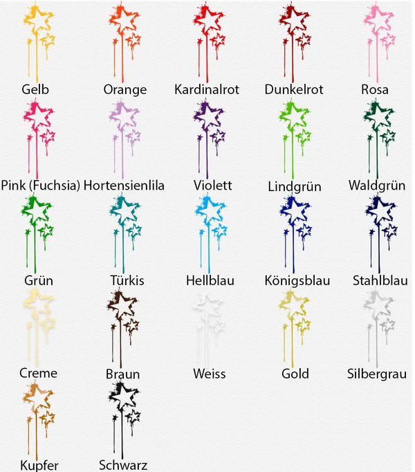 Wandtattoo | Graffiti Sterne | Spray Tag Style Sunnywall