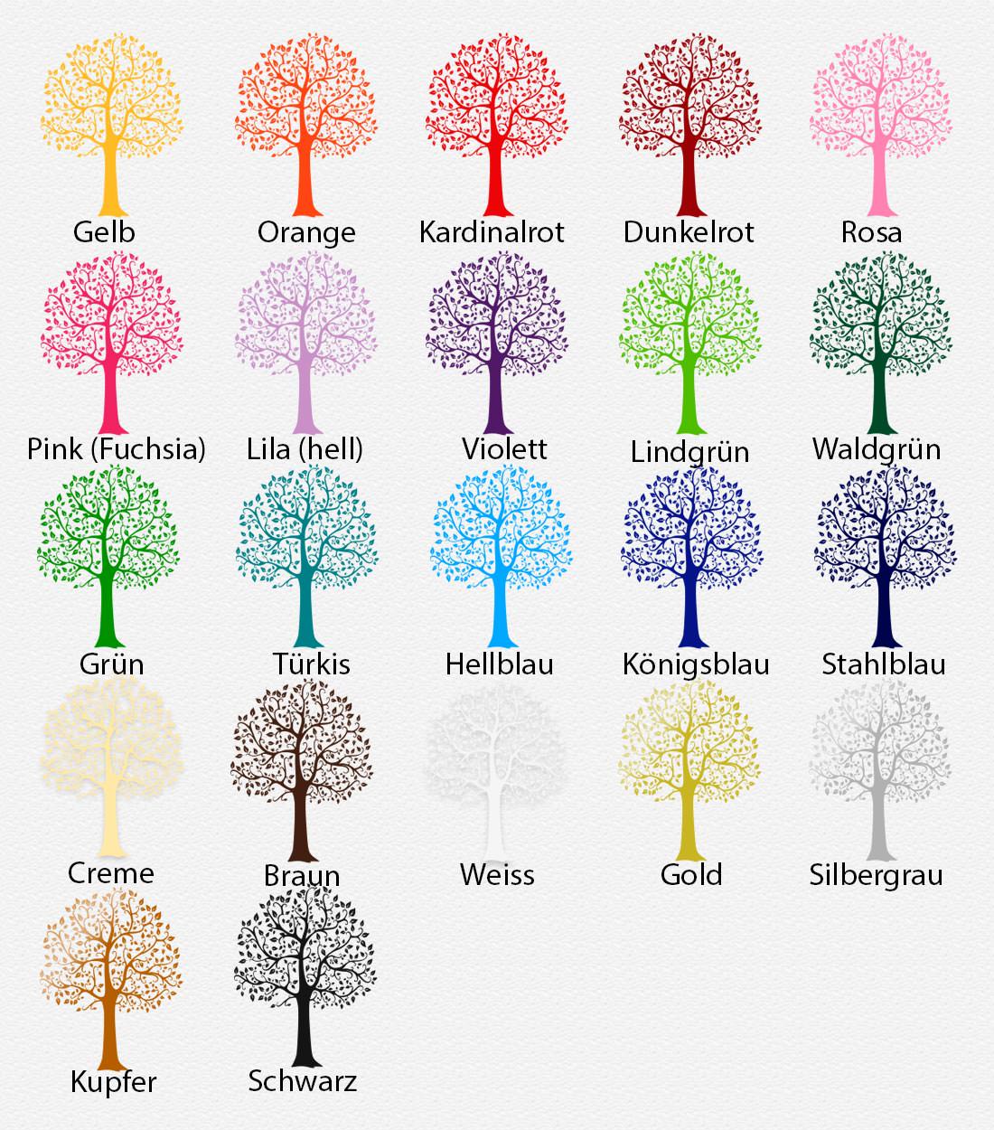 Wandtattoo Linde mit Blattwerk | Baum Natur | XXL - Sunnywall - Individualität trifft Design