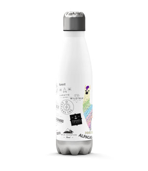 Thermosflasche 500 ml – Alpacas Are Real - Sunnywall - Individualität trifft Design