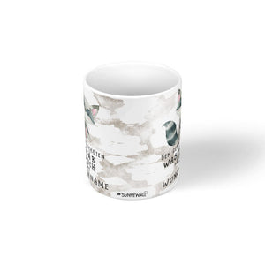 Tasse - Den gemütlichsten Waschbär-Bauch hat - Wunschname Kaffeetasse - Sunnywall - Individualität trifft Design