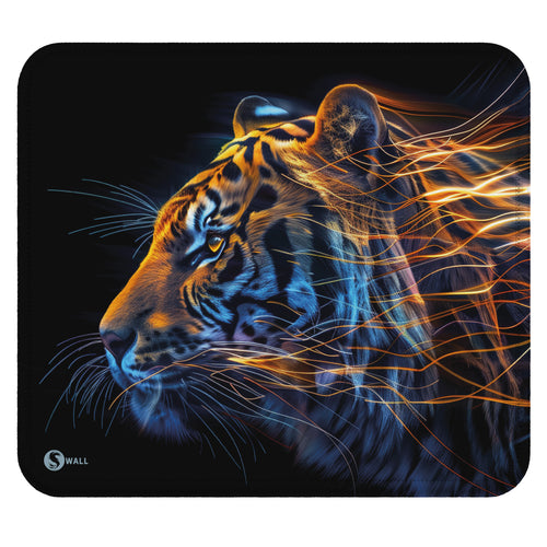 Gaming Mauspad XXL Tiger Data 90x40 | 80x30 | 45x40 cm 4mm Premiumdicke