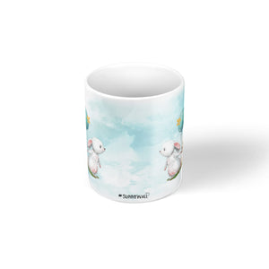 Tasse – Hasenfreunde mit Ballon - Sunnywall - Individualität trifft Design