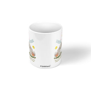 Tasse Kaffeetasse Verliebte Hasen Liebevolle Geschenkidee - Sunnywall - Individualität trifft Design