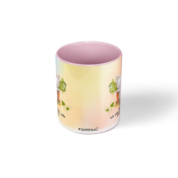 Tasse Kaffeetasse Ich mag dich volle Möhre - Süße Hasen-Tasse - Sunnywall - Individualität trifft Design