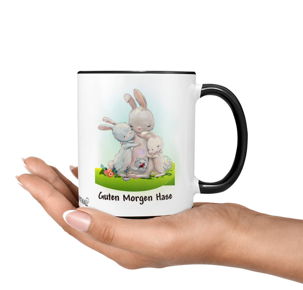 Tasse – Guten Morgen Hase für einen liebevollen Start in den Tag - Sunnywall - Individualität trifft Design
