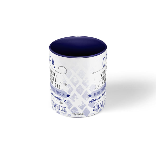 Opa Tasse Kaffeebecher Lieblingstasse Geburtstags-Tasse - Sunnywall - Individualität trifft Design