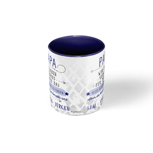 Papa Tasse Kaffeebecher Lieblingstasse Geburtstags-Tasse - Sunnywall - Individualität trifft Design