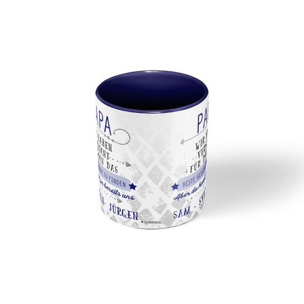 Papa Tasse Kaffeebecher Lieblingstasse Geburtstags-Tasse - Sunnywall - Individualität trifft Design