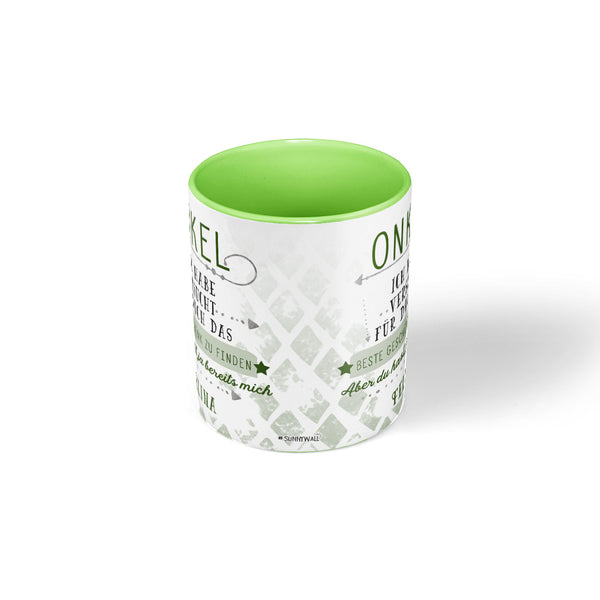 Onkel Tasse Kaffeebecher Lieblingstasse Geburtstags-Tasse - Sunnywall - Individualität trifft Design