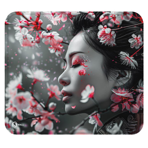 Gaming Mauspad XXL Asian Girl Sakura 90x40 | 80x30 | 45x40 cm PREMIUM-DICKE 4 MM