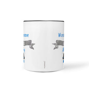 Tasse Wunschname Held des Alltags Kaffeebecher - Sunnywall - Individualität trifft Design