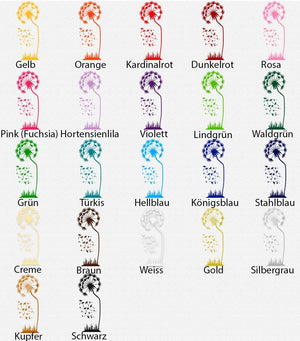 Wandtattoo – Pusteblume | Eleganter Wandaufkleber für ein charmantes Zuhause - Sunnywall - Individualität trifft Design
