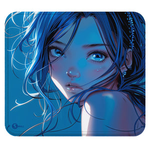 Gaming Mauspad XXL Blue Girl 90x40 | 80x30 | 45x40 cm PREMIUM-DICKE 4 MM