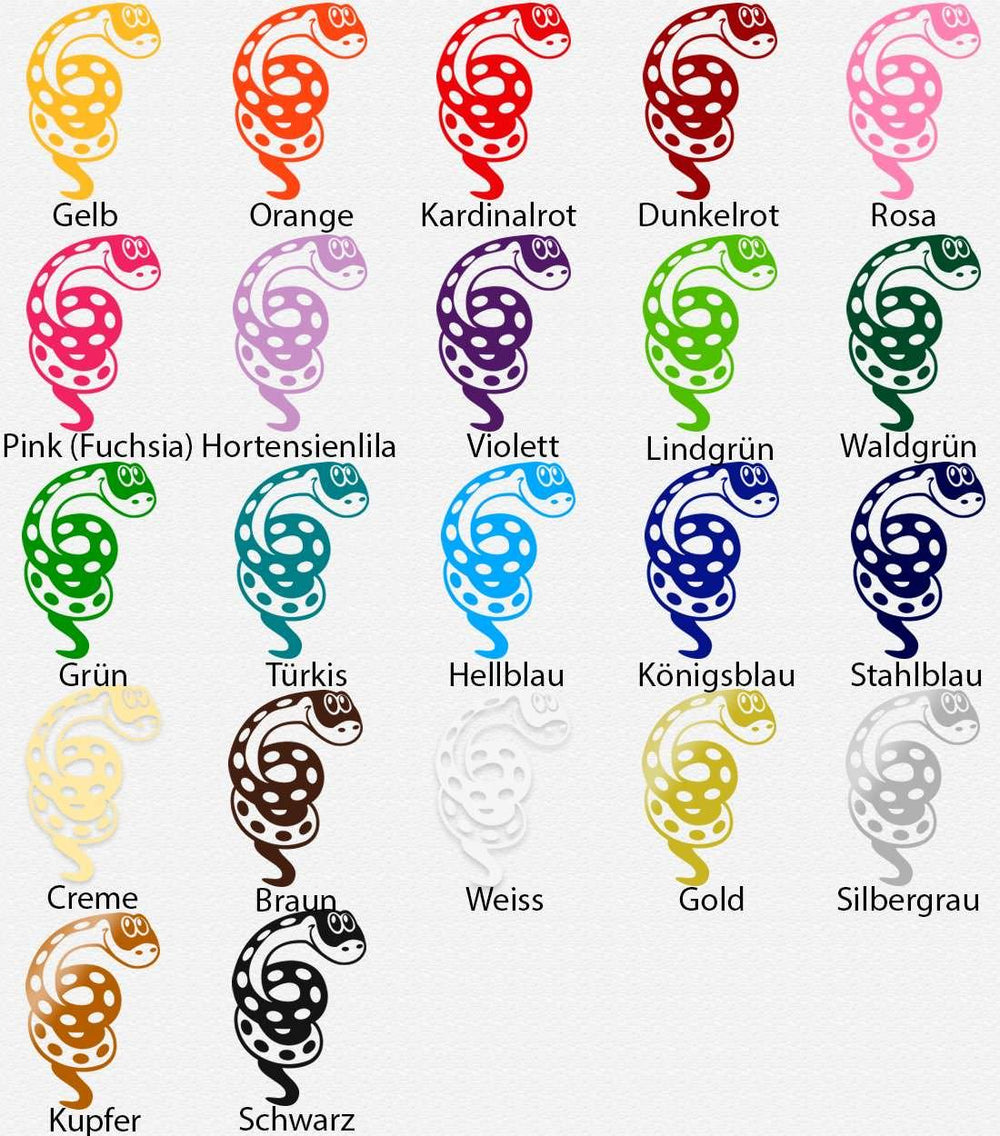 Wandtattoo Schlange – Faszinierender Wandaufkleber für Dschungel-Flair - Sunnywall - Individualität trifft Design
