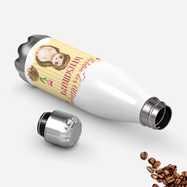 Thermosflasche 500 ml – Wunschname als Heldin des Alltags - Sunnywall - Individualität trifft Design