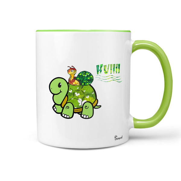 Tasse Schildkröte & Schnecke Huii - Sunnywall - Individualität trifft Design