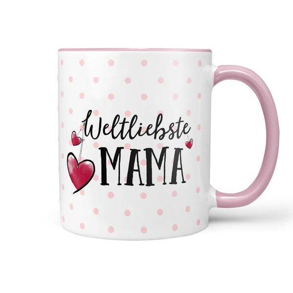 Weltliebste Mama – Tasse und Kissen - Sunnywall - Individualität trifft Design