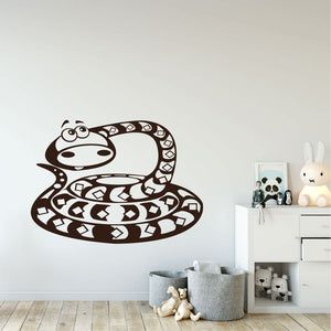 Wandtattoo Schlange – Wüstenschlange als Wandaufkleber für das Kinderzimmer - Sunnywall - Individualität trifft Design