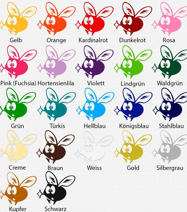 Wandtattoo Kleine Fliege – Niedlicher Wandaufkleber für das Kinderzimmer - Sunnywall - Individualität trifft Design