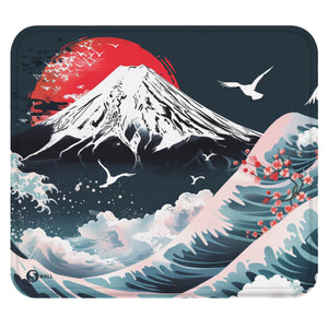 Gaming Mauspad XXL Fujiyama Sakura 90x40 | 80x30 | 45x40 cm 4mm Premium