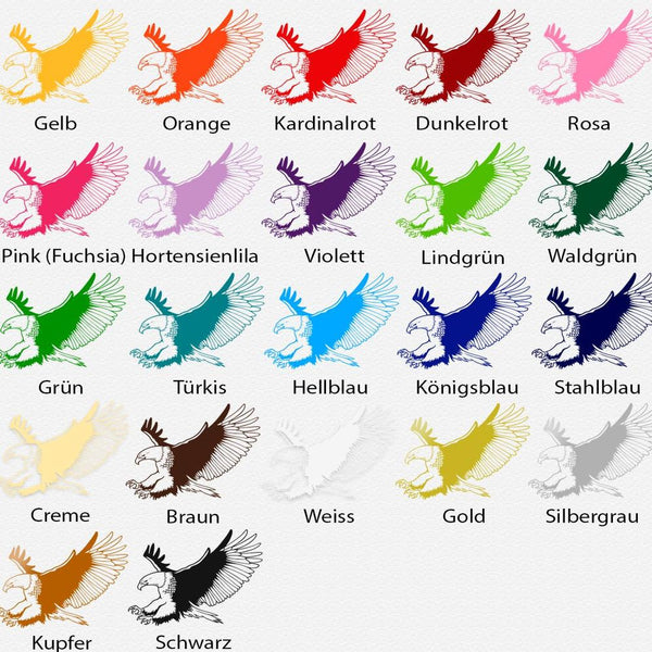 Wandtattoo Weißkopfadler – Majestätischer Adler Wandaufkleber für Wohnzimmer & Büro | Natur Deko - Sunnywall - Individualität trifft Design
