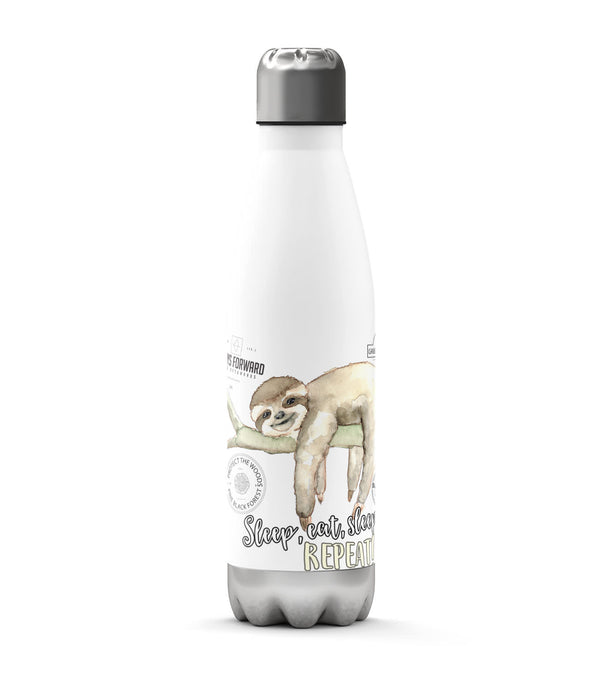 Thermosflasche 500 ml – Faultier - Sunnywall - Individualität trifft Design