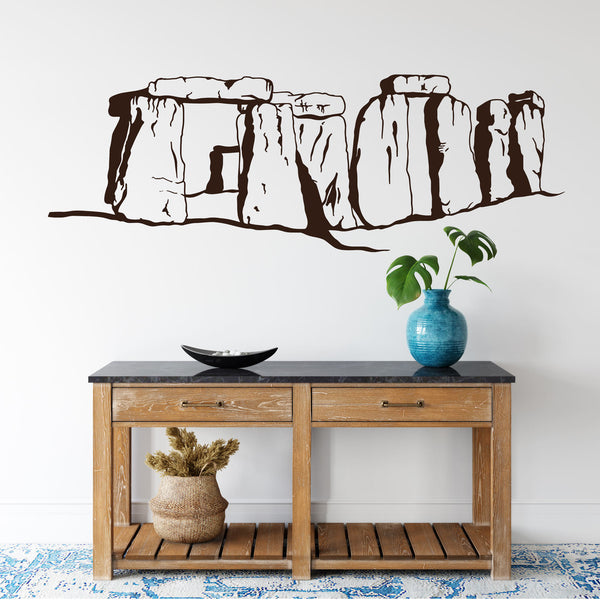 Wandtattoo STONEHENGE Panorama Stone Age England Groß Britannien - Sunnywall - Individualität trifft Design