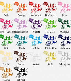 Wandtattoo Maus mit Käsestück – Niedliche Maus mit Gedankenblase „Dinner Time“ | Lustiger Wandaufkleber für Küche & Essbereich - Sunnywall - Individualität trifft Design